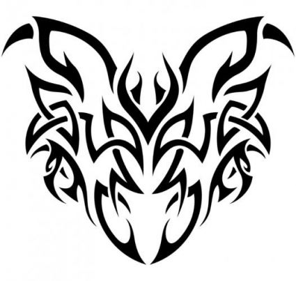 Tribal Mask Tattoo Images
